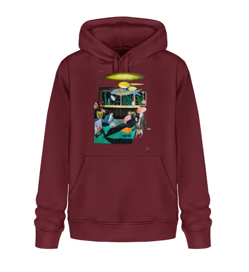 "Vita Hotel" von dem King Kong Kunst Kabinett - Unisex Organic Hoodie 2.0 ST/ST-6974