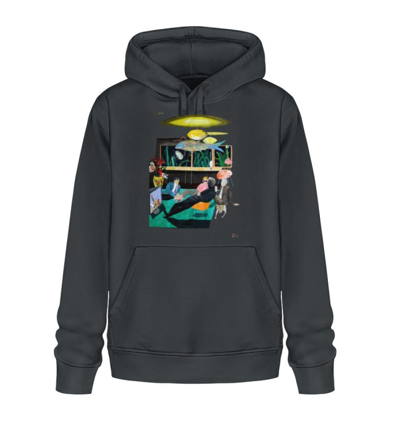 "Vita Hotel" von dem King Kong Kunst Kabinett - Unisex Organic Hoodie 2.0 ST/ST-7068