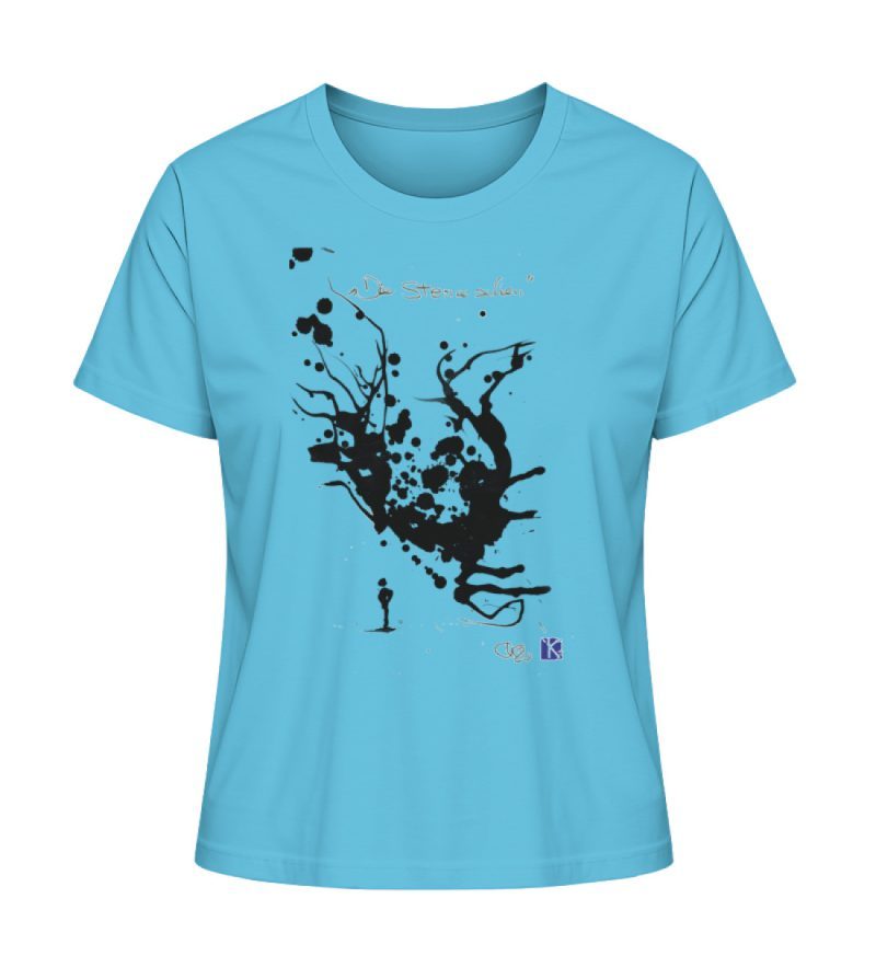 "Die Sterne sehen" von Otto von Kotzebue - Damen Premium Organic Shirt-7144