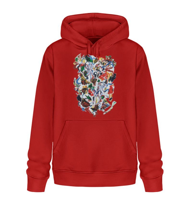 "Ring a Ring o` Rosie" von Ira Błażejewska - Unisex Organic Hoodie 2.0 ST/ST-4