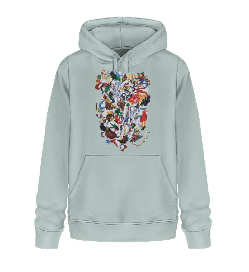 "Ring a Ring o` Rosie" von Ira Błażejewska - Unisex Organic Hoodie 2.0 ST/ST-7033