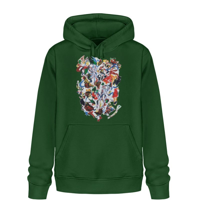 "Ring a Ring o` Rosie" von Ira Błażejewska - Unisex Organic Hoodie 2.0 ST/ST-833