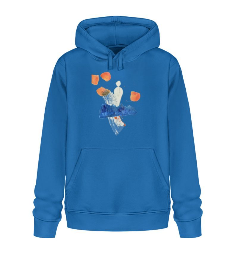 "Mann auf der Welle" von Bruno Kuhlmann - Unisex Organic Hoodie 2.0 ST/ST-6966