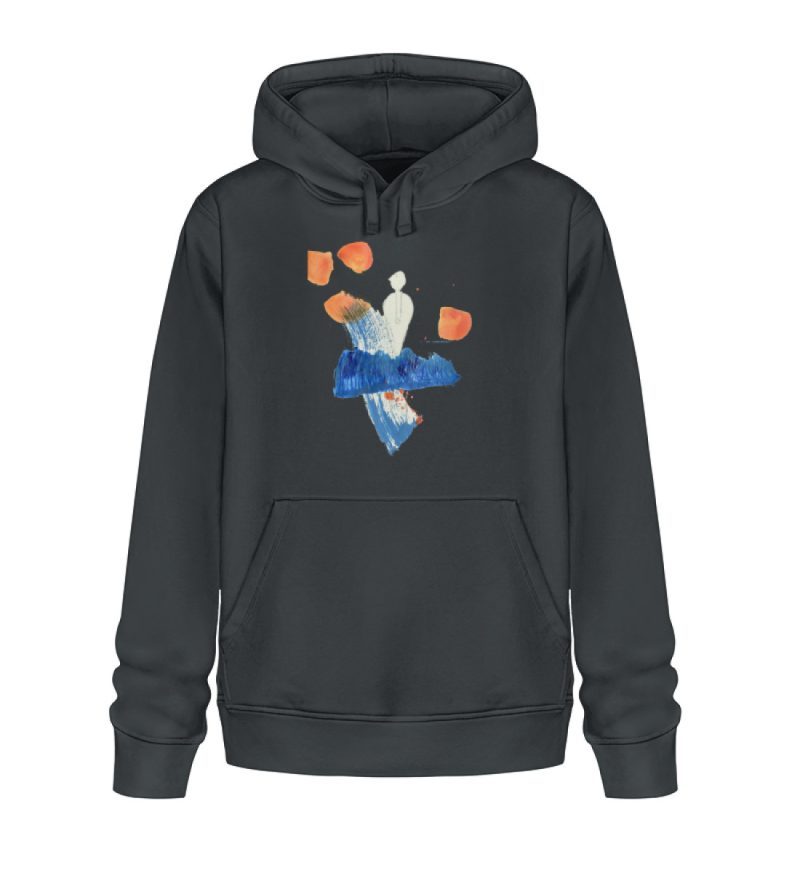 "Mann auf der Welle" von Bruno Kuhlmann - Unisex Organic Hoodie 2.0 ST/ST-7068