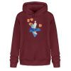 "Mann auf der Welle" von Bruno Kuhlmann - Unisex Organic Hoodie 2.0 ST/ST-6974