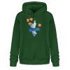 "Mann auf der Welle" von Bruno Kuhlmann - Unisex Organic Hoodie 2.0 ST/ST-833