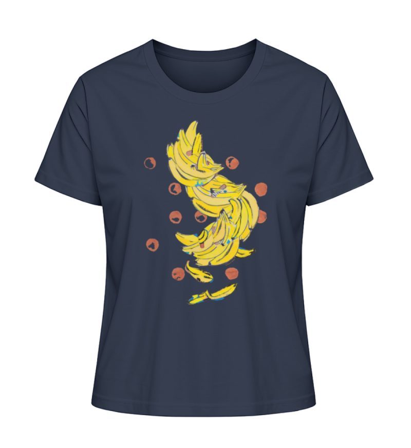 "Bananas" von Alrun Prünster Soares - Damen Premium Organic Shirt-6959