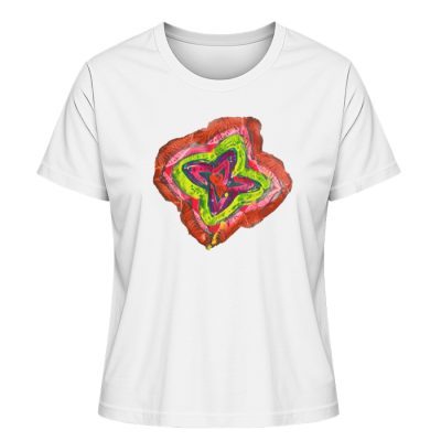 "Aus der Mitte 2" von Carolin Leyck - Damen Premium Organic Shirt-3