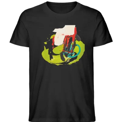 "Intuition is the new thinking" - Damen Premium Organic Shirt