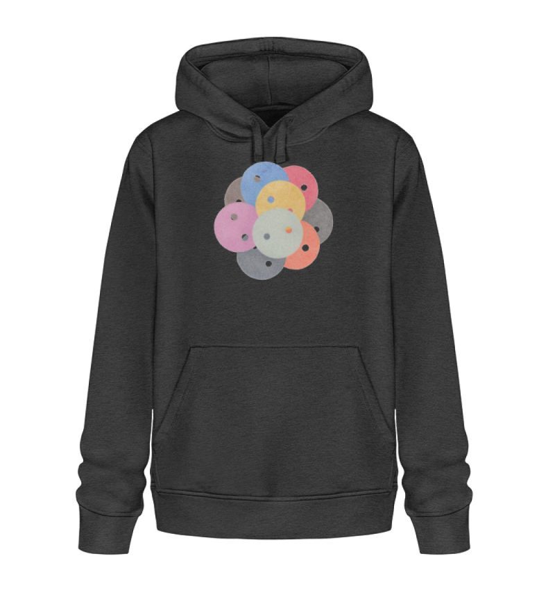 "Knöpfe" von Monika Kapfer - Unisex Organic Hoodie 2.0 ST/ST-6881