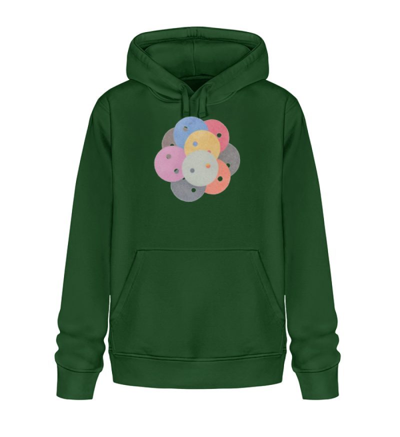 "Knöpfe" von Monika Kapfer - Unisex Organic Hoodie 2.0 ST/ST-833