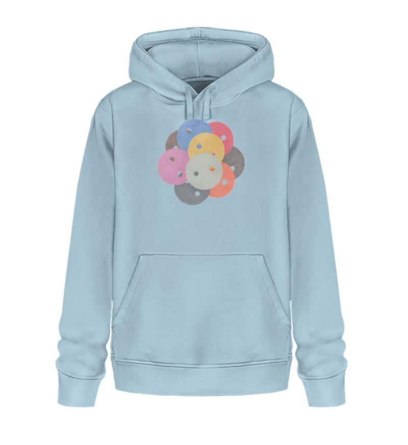 "Knöpfe" von Monika Kapfer - Unisex Organic Hoodie 2.0 ST/ST-6967