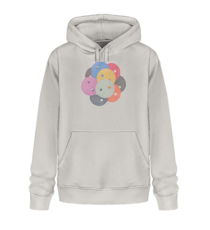 "Knöpfe" von Monika Kapfer - Unisex Organic Hoodie 2.0 ST/ST-6865