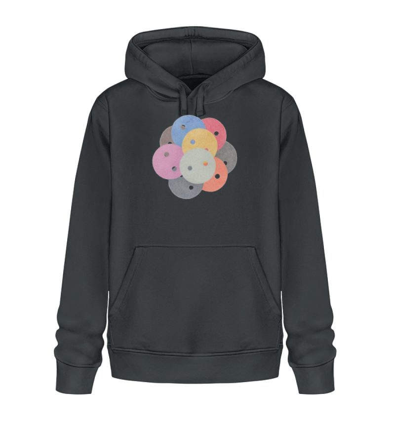 "Knöpfe" von Monika Kapfer - Unisex Organic Hoodie 2.0 ST/ST-7068