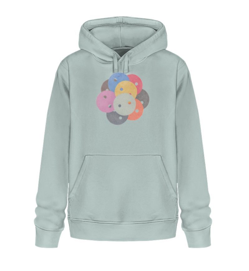 "Knöpfe" von Monika Kapfer - Unisex Organic Hoodie 2.0 ST/ST-7033