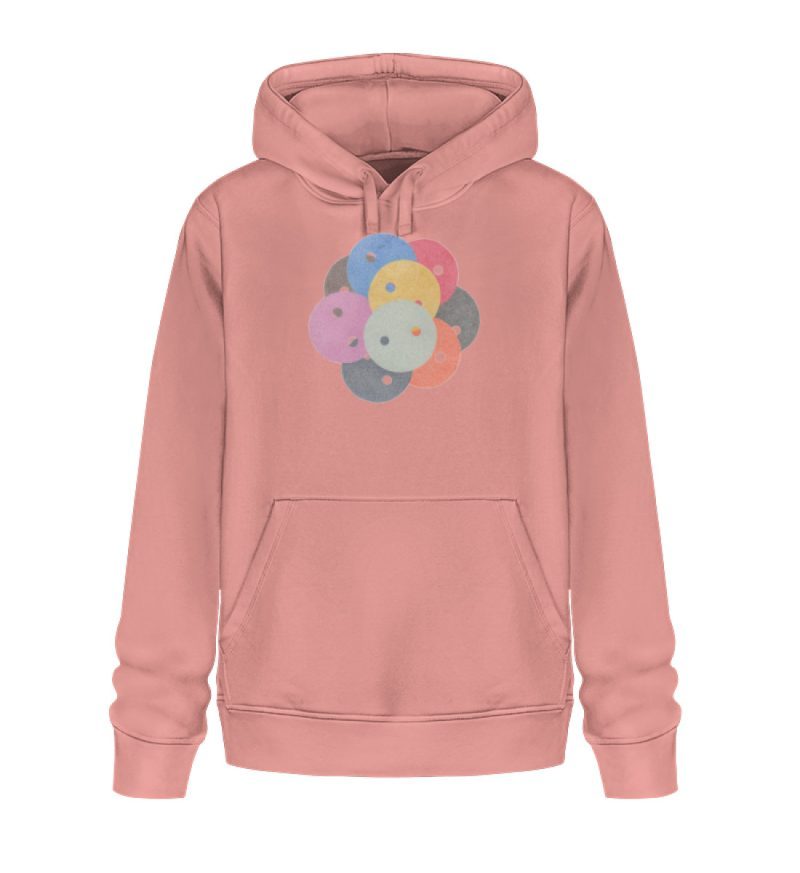"Knöpfe" von Monika Kapfer - Unisex Organic Hoodie 2.0 ST/ST-7089