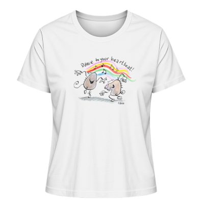 "dance to your heartbeat! von Steffen Haas - Damen Premium Organic Shirt-3