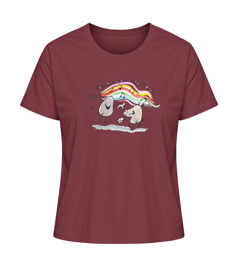 "dance to your heartbeat! von Steffen Haas - Damen Premium Organic Shirt-6974