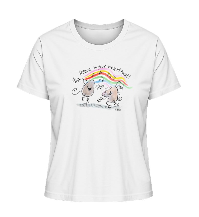 "dance to your heartbeat! von Steffen Haas - Damen Premium Organic Shirt-3