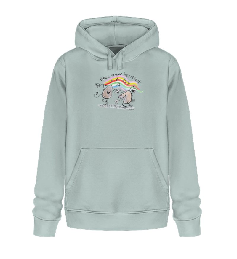 "dance to your heartbeat! von Steffen Haas - Unisex Organic Hoodie 2.0 ST/ST-7033