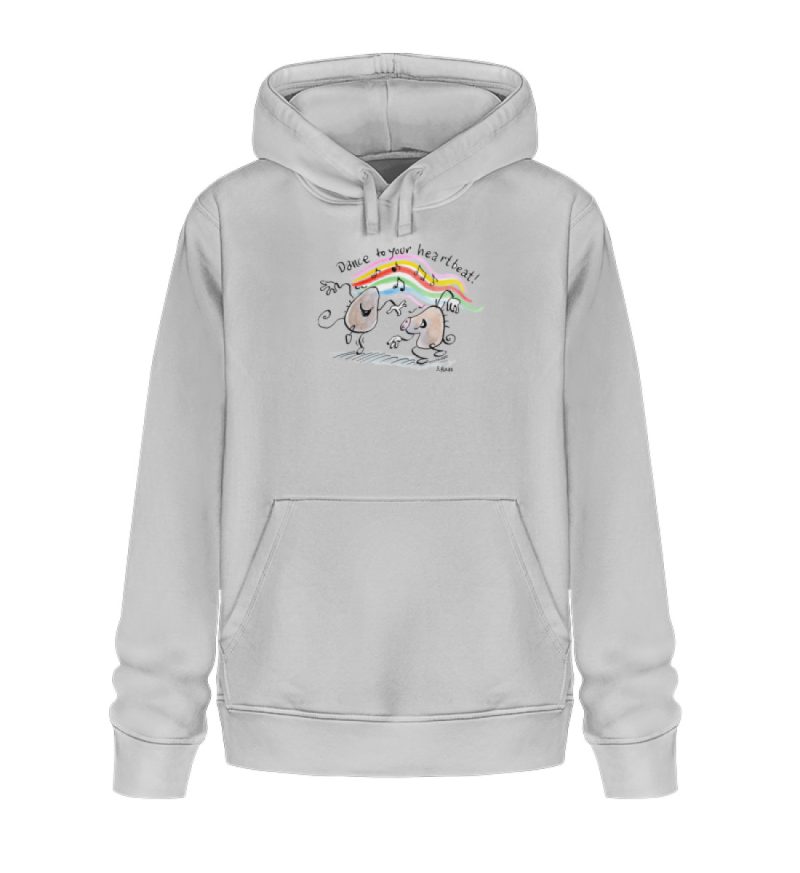 "dance to your heartbeat! von Steffen Haas - Unisex Organic Hoodie 2.0 ST/ST-6961