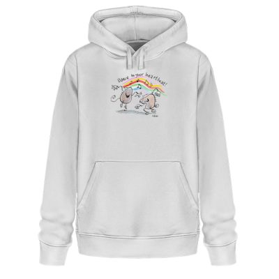 "dance to your heartbeat! von Steffen Haas - Unisex Organic Hoodie 2.0 ST/ST-3