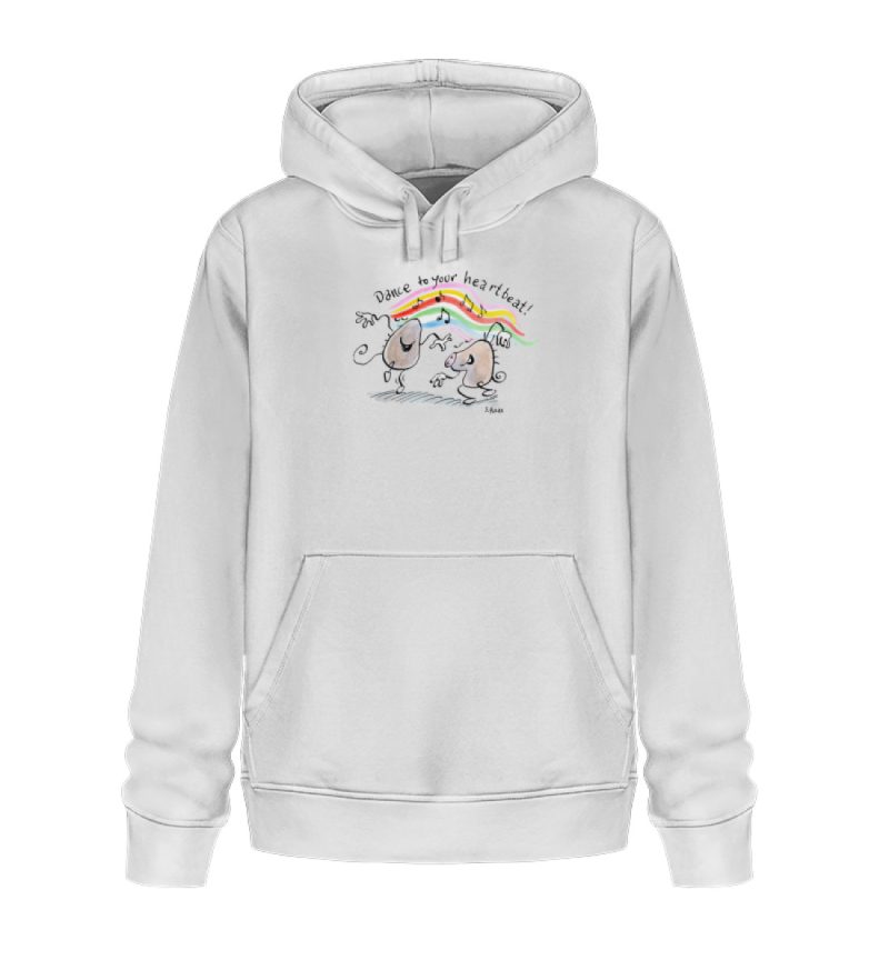 "dance to your heartbeat! von Steffen Haas - Unisex Organic Hoodie 2.0 ST/ST-3