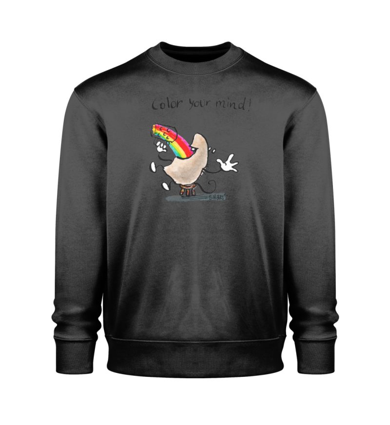 "Color your mind!" von Steffen Haas - Changer Sweatshirt 2.0 ST/ST-16