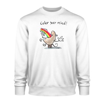 "Color your mind!" von Steffen Haas - Changer Sweatshirt 2.0 ST/ST-3