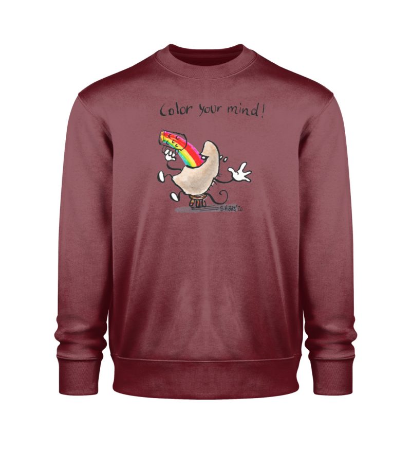 "Color your mind!" von Steffen Haas - Changer Sweatshirt 2.0 ST/ST-6974
