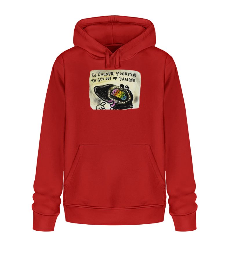 "So colour your mind!" von Steffen Haas - Unisex Organic Hoodie 2.0 ST/ST-4