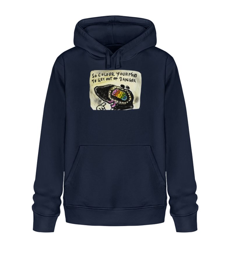 "So colour your mind!" von Steffen Haas - Unisex Organic Hoodie 2.0 ST/ST-6959