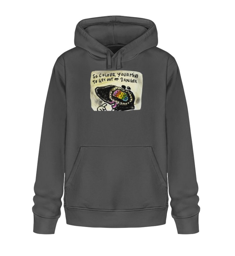 "So colour your mind!" von Steffen Haas - Unisex Organic Hoodie 2.0 ST/ST-6903