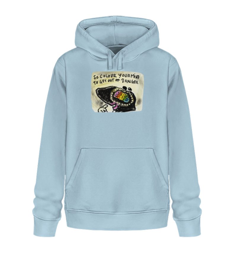 "So colour your mind!" von Steffen Haas - Unisex Organic Hoodie 2.0 ST/ST-6967