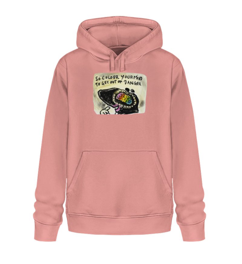"So colour your mind!" von Steffen Haas - Unisex Organic Hoodie 2.0 ST/ST-7089