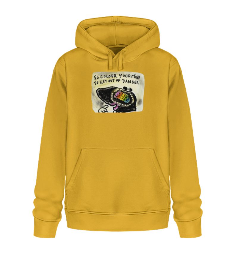 "So colour your mind!" von Steffen Haas - Unisex Organic Hoodie 2.0 ST/ST-7096