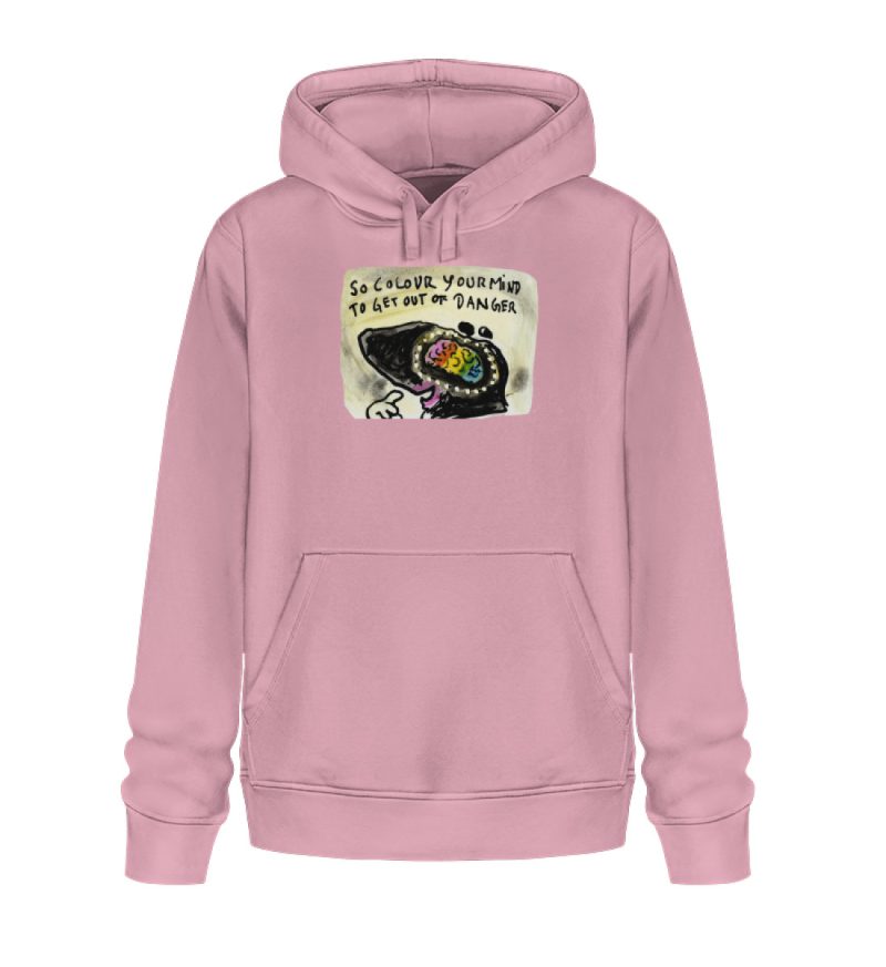 "So colour your mind!" von Steffen Haas - Unisex Organic Hoodie 2.0 ST/ST-6883