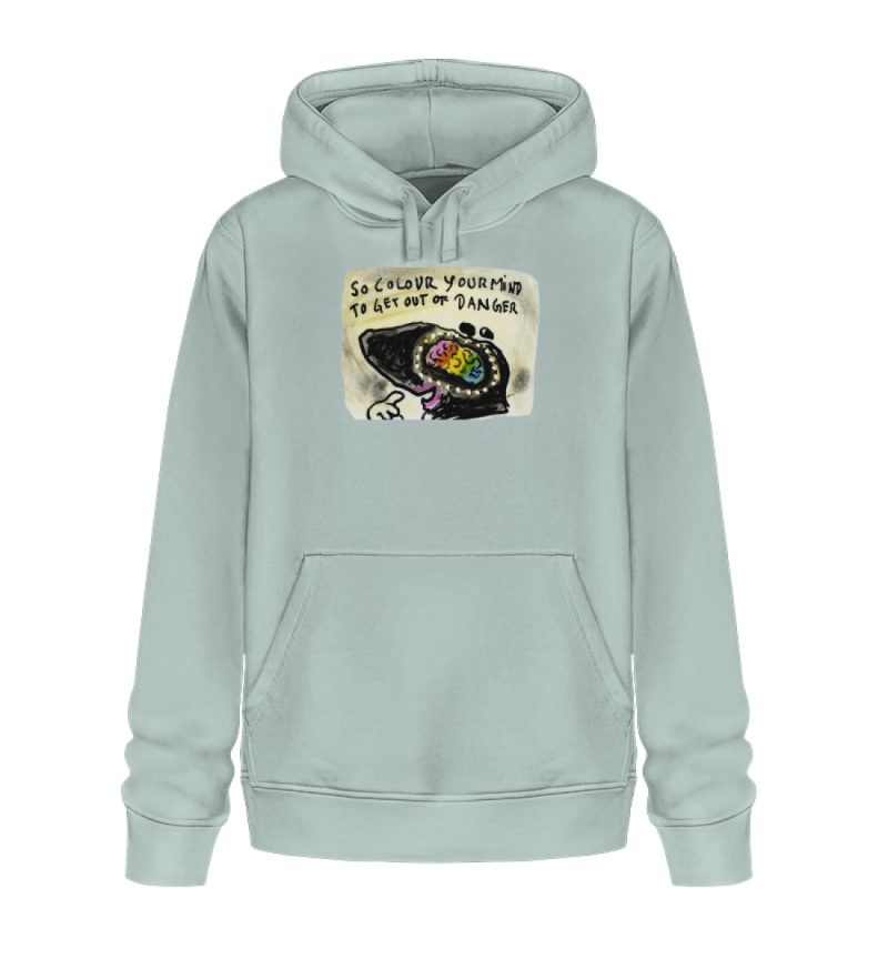 "So colour your mind!" von Steffen Haas - Unisex Organic Hoodie 2.0 ST/ST-7033