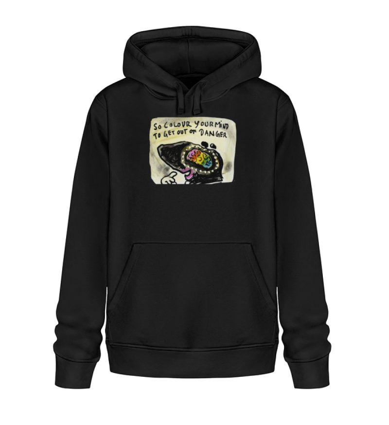 "So colour your mind!" von Steffen Haas - Unisex Organic Hoodie 2.0 ST/ST-16