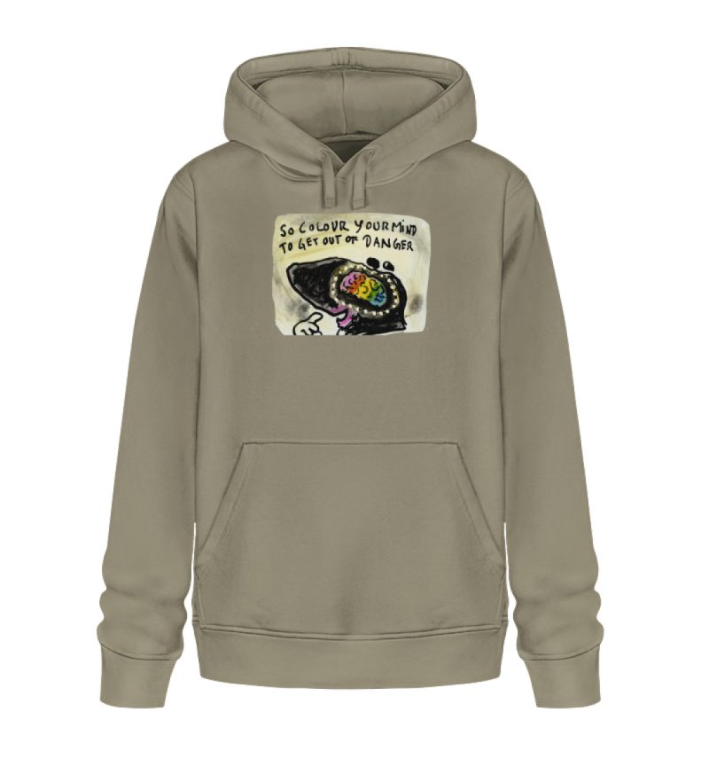 "So colour your mind!" von Steffen Haas - Unisex Organic Hoodie 2.0 ST/ST-651