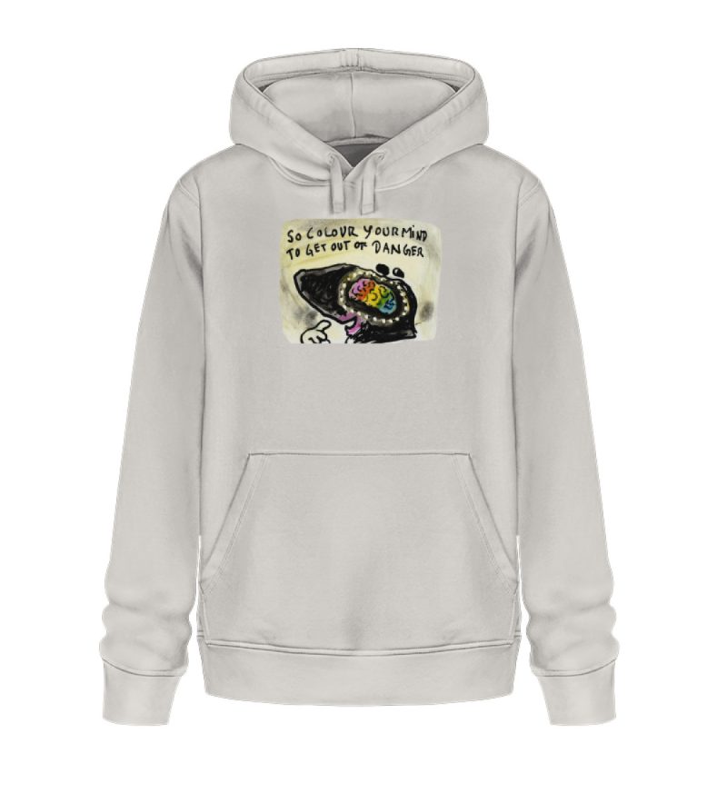 "So colour your mind!" von Steffen Haas - Unisex Organic Hoodie 2.0 ST/ST-6865