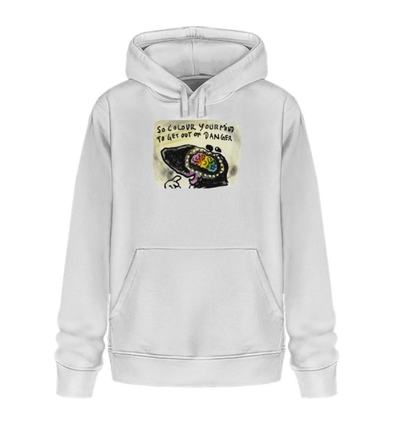 "So colour your mind!" von Steffen Haas - Unisex Organic Hoodie 2.0 ST/ST-3