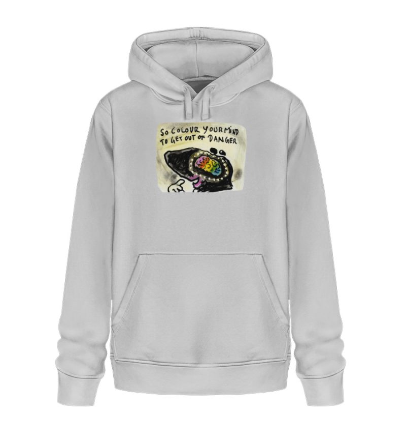 "So colour your mind!" von Steffen Haas - Unisex Organic Hoodie 2.0 ST/ST-6961