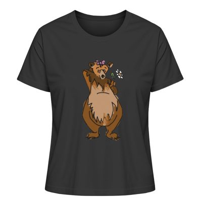 " Der Bär" von Sarah Ludes - Damen Premium Organic Shirt-16