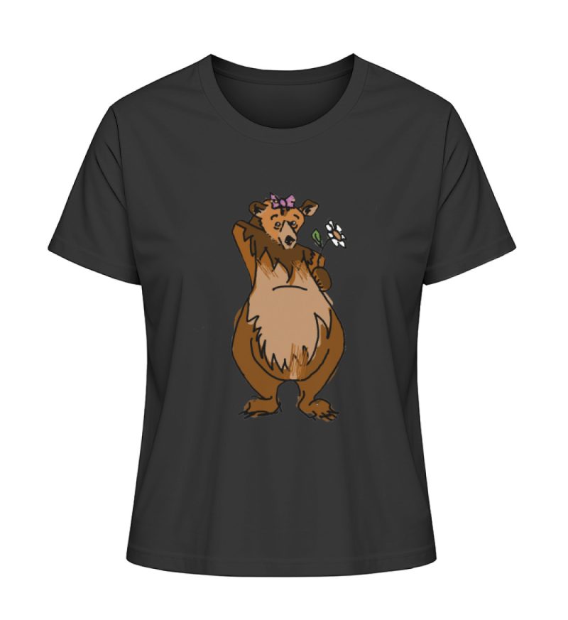 " Der Bär" von Sarah Ludes - Damen Premium Organic Shirt-16