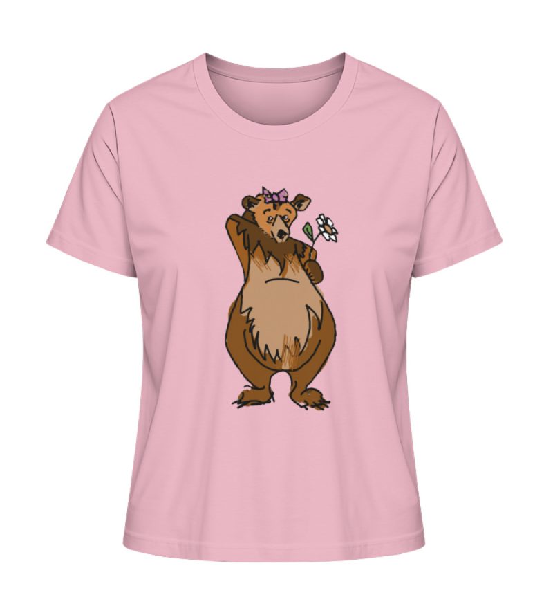 " Der Bär" von Sarah Ludes - Damen Premium Organic Shirt-6883