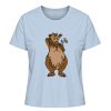 " Der Bär" von Sarah Ludes - Damen Premium Organic Shirt-7240