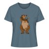 " Der Bär" von Sarah Ludes - Damen Premium Organic Shirt-6880