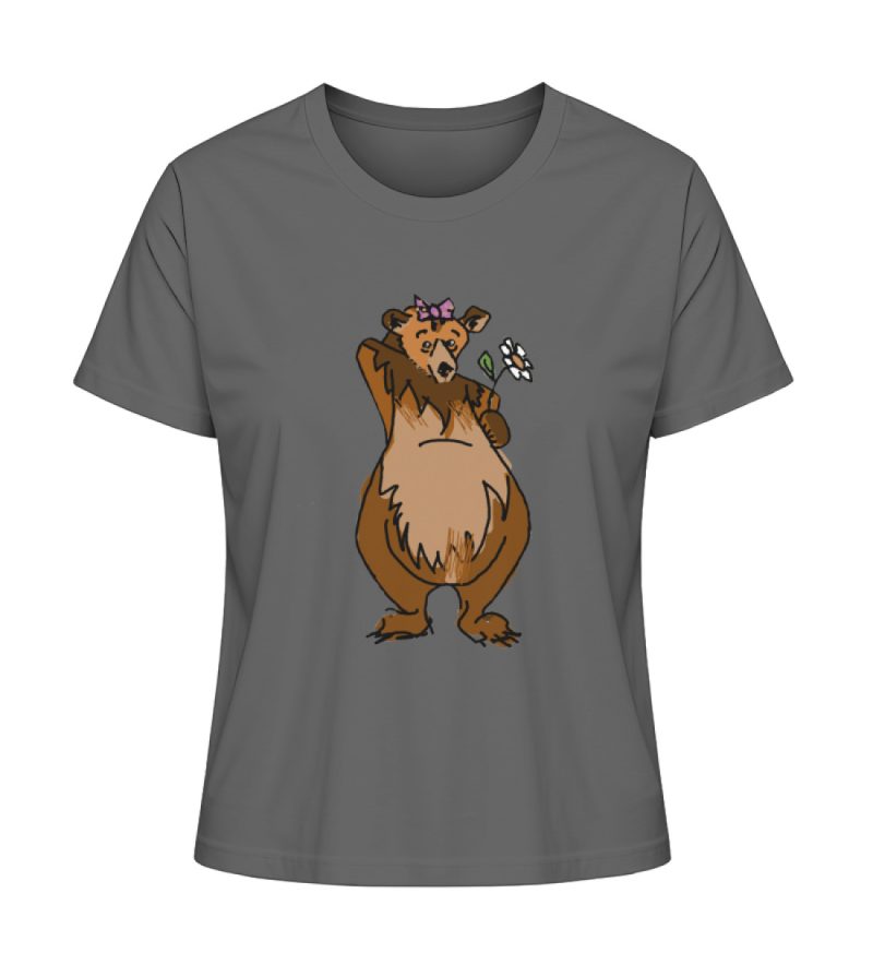" Der Bär" von Sarah Ludes - Damen Premium Organic Shirt-6903