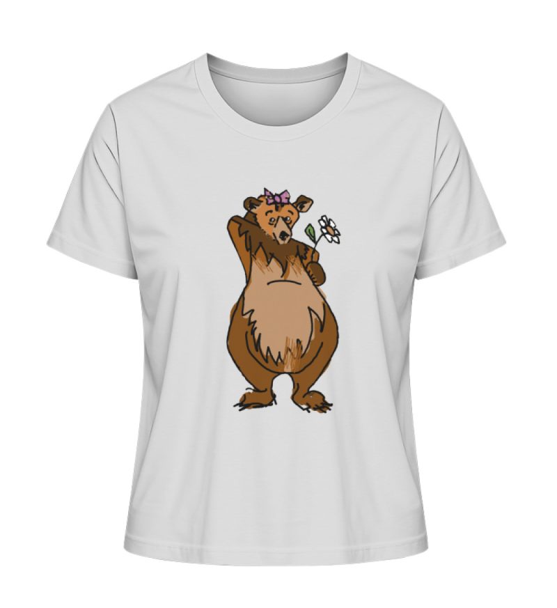 " Der Bär" von Sarah Ludes - Damen Premium Organic Shirt-6961
